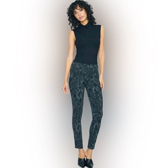 NWOT Sanctuary Snake Print Grease Leggings - Picture 1 of 3